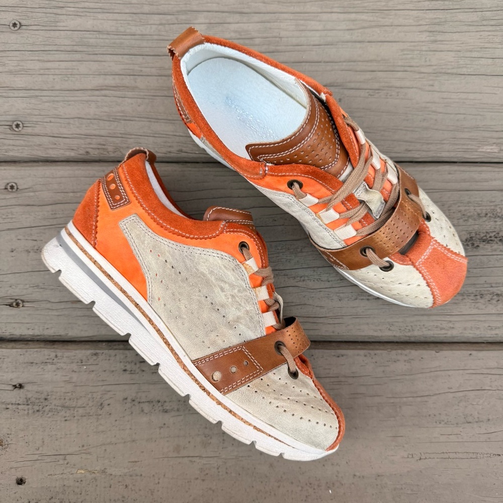 Wilma Firenze leather sneakers shoes size 35